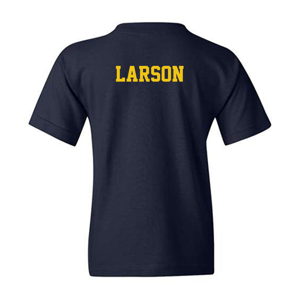 Michigan - NCAA Men's Gymnastics : Charlie Larson - Classic Shersey Youth T-Shirt-1