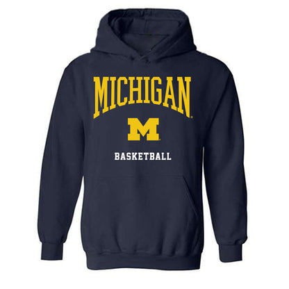 Michigan - NCAA Women's Basketball : Jessica Fields - Classic Shersey Hooded Sweatshirt-0