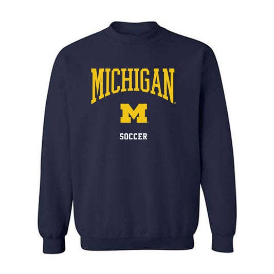 Michigan - NCAA Women's Soccer : Hannah Blake - Classic Shersey Crewneck Sweatshirt-0