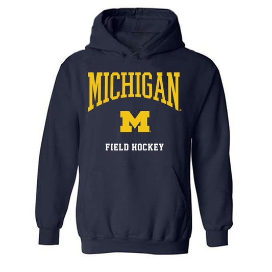 Michigan - NCAA Women's Field Hockey : Caylie McMahon - Classic Shersey Hooded Sweatshirt-0