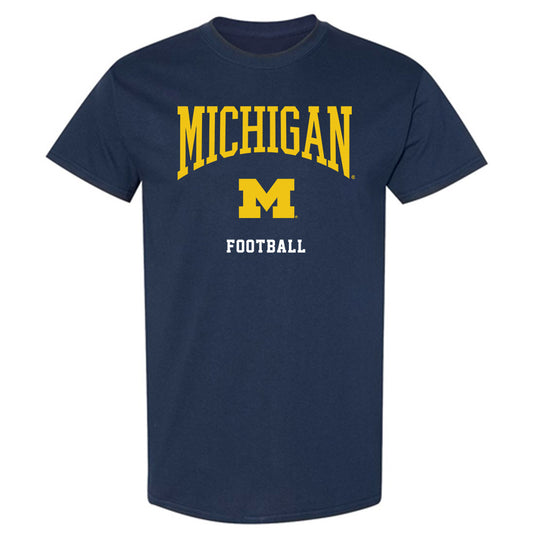 Michigan - NCAA Football : Travis Johnson - Classic Shersey T-Shirt-0