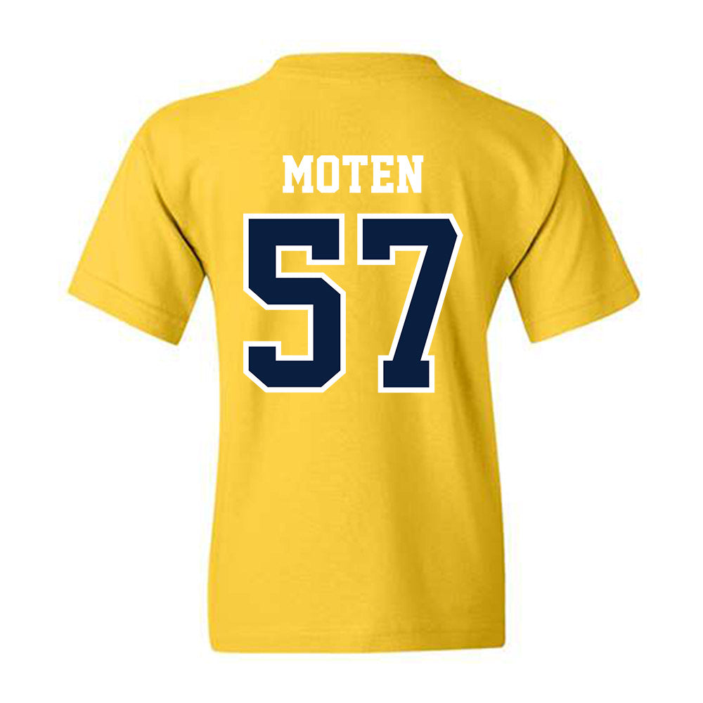 Michigan - NCAA Football : Travis Moten - Classic Shersey Youth T-Shirt-1