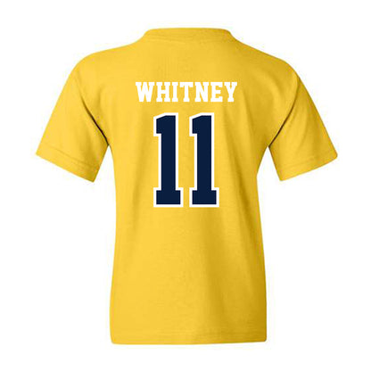Michigan - NCAA Men's Lacrosse : Mason Whitney - Classic Shersey Youth T-Shirt-1