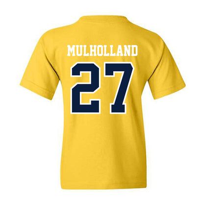 Michigan - NCAA Men's Lacrosse : Aidan Mulholland - Classic Shersey Youth T-Shirt-1