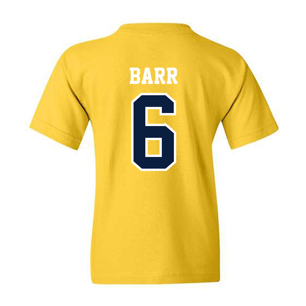 Michigan - NCAA Baseball : Kurt Barr - Classic Shersey Youth T-Shirt-1