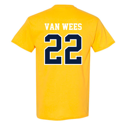 Michigan - NCAA Women's Lacrosse : Truus van Wees - Classic Shersey T-Shirt-1