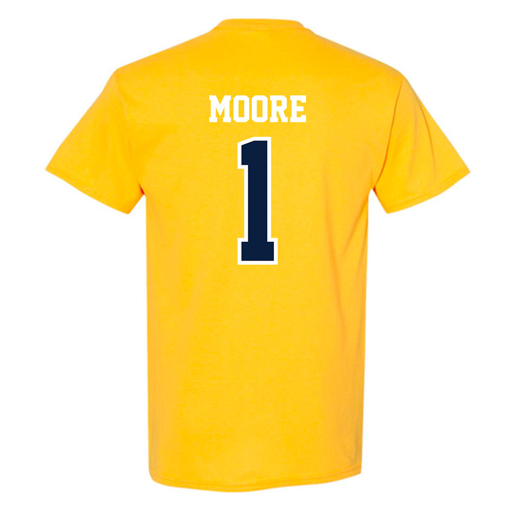Michigan - NCAA Football : Rod Moore - Classic Shersey T-Shirt-1