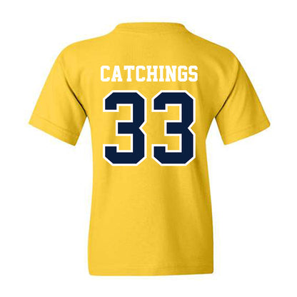 Michigan - NCAA Football : Kaden Catchings - Classic Shersey Youth T-Shirt-1