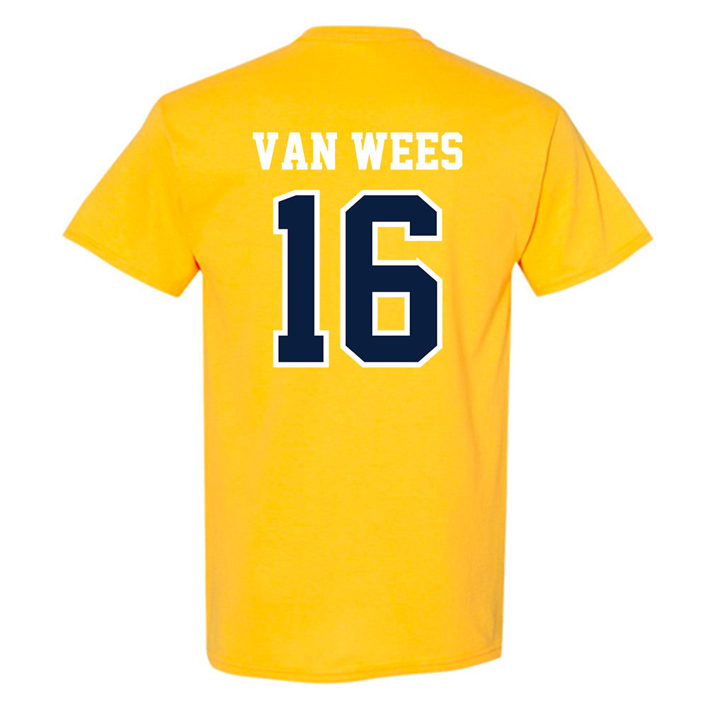 Michigan - NCAA Men's Lacrosse : Kees Van Wees - Classic Shersey T-Shirt-1