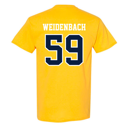 Michigan - NCAA Football : John Weidenbach - Classic Shersey T-Shirt-1