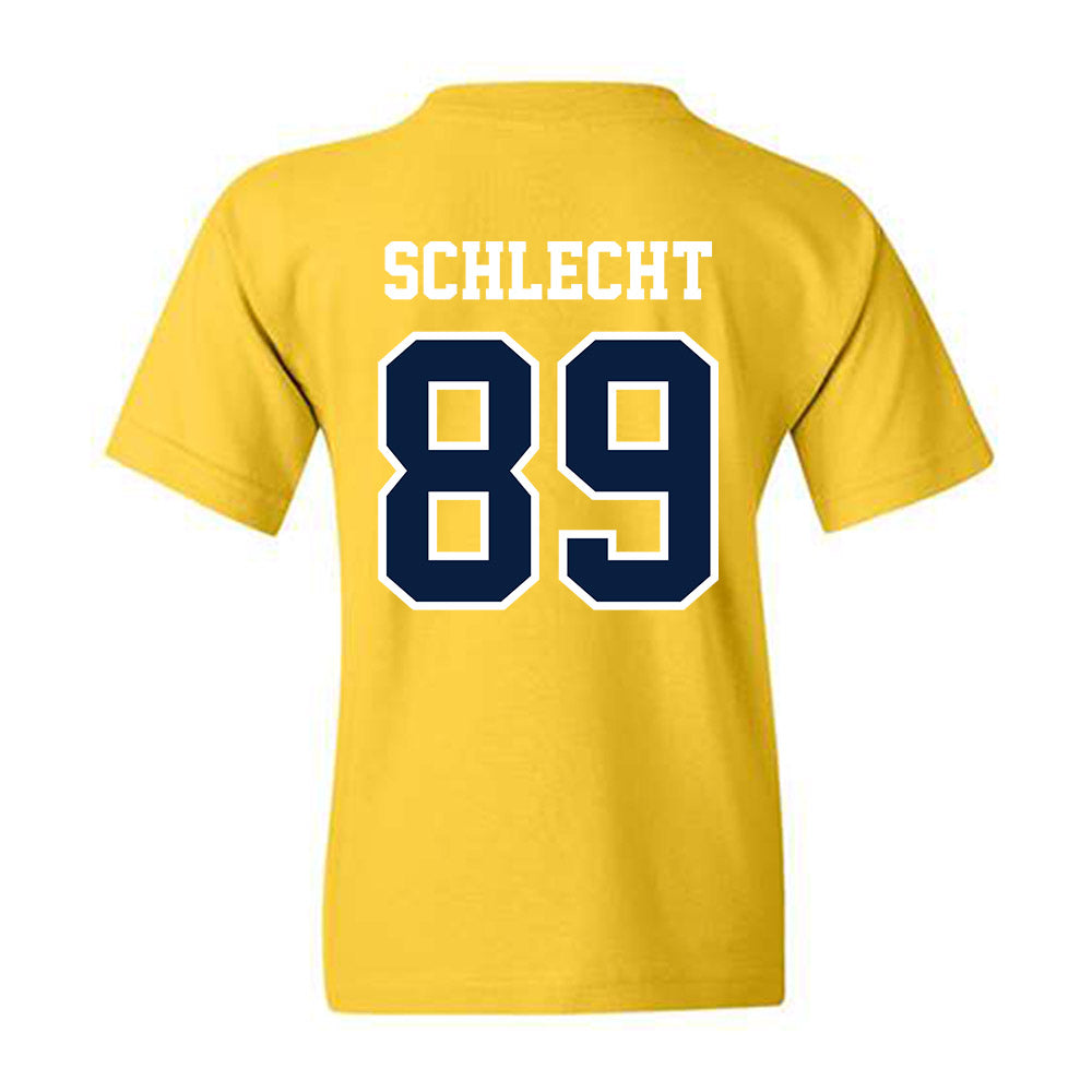 Michigan - NCAA Football : Kaleb Schlecht - Classic Shersey Youth T-Shirt-1