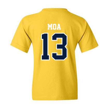 Michigan - NCAA Football : Aisea Moa - Classic Shersey Youth T-Shirt-1