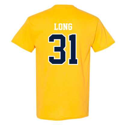 Michigan - NCAA Men's Lacrosse : Jack Long - Classic Shersey T-Shirt-1