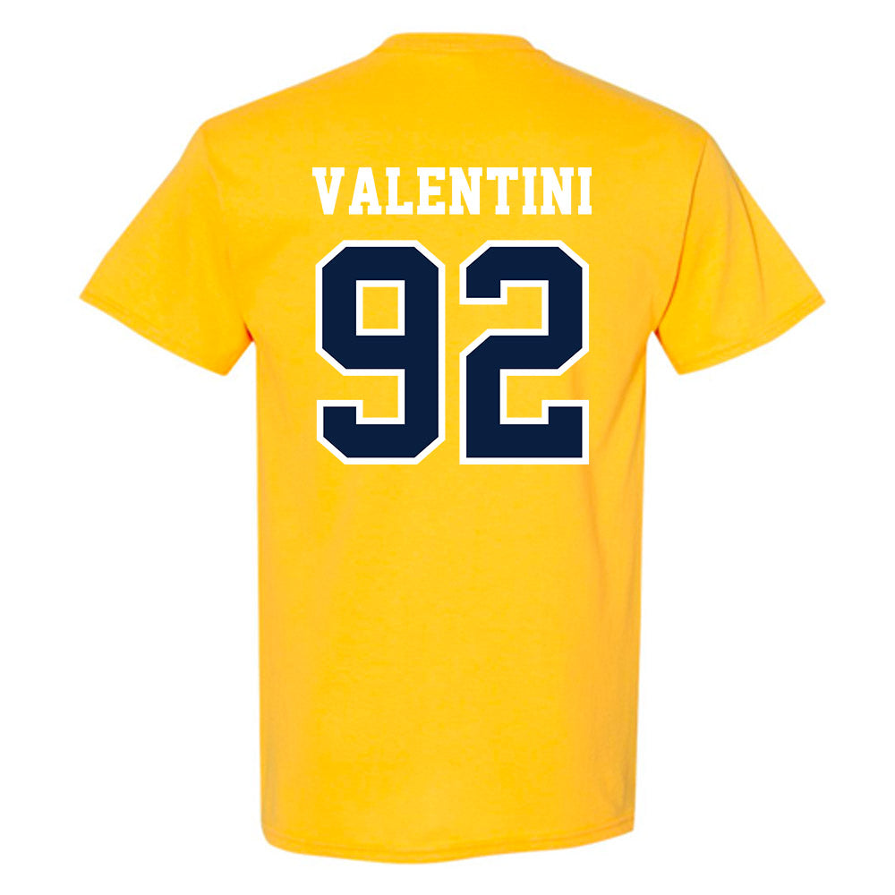 Michigan - NCAA Men's Ice Hockey : Adam Valentini - Classic Shersey T-Shirt-1