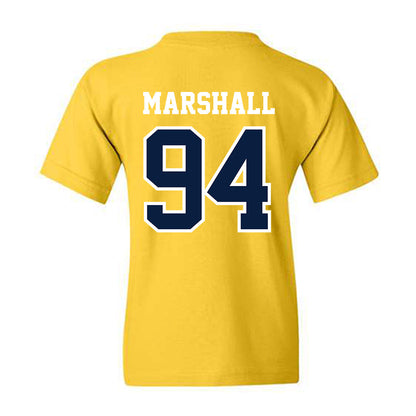 Michigan - NCAA Football : Nate Marshall - Classic Shersey Youth T-Shirt-1