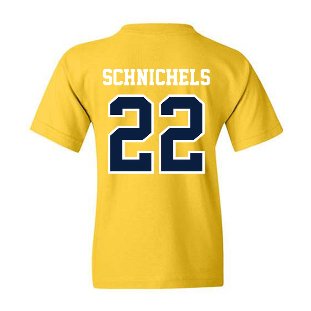 Michigan - NCAA Women's Volleyball : Sydney Schnichels - Classic Shersey Youth T-Shirt-1