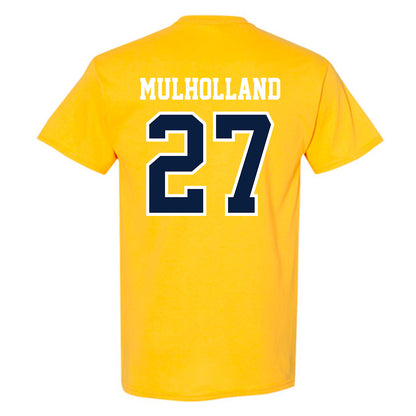 Michigan - NCAA Men's Lacrosse : Aidan Mulholland - Classic Shersey T-Shirt-1