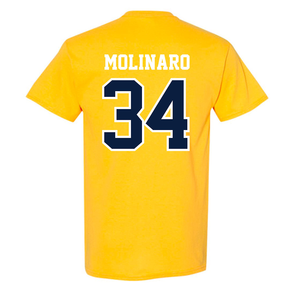 Michigan - NCAA Men's Ice Hockey : Julian Molinaro - Classic Shersey T-Shirt-1