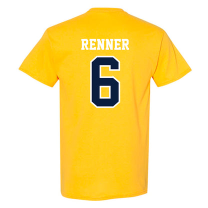 Michigan - NCAA Men's Lacrosse : Tommy Renner - Classic Shersey T-Shirt-1