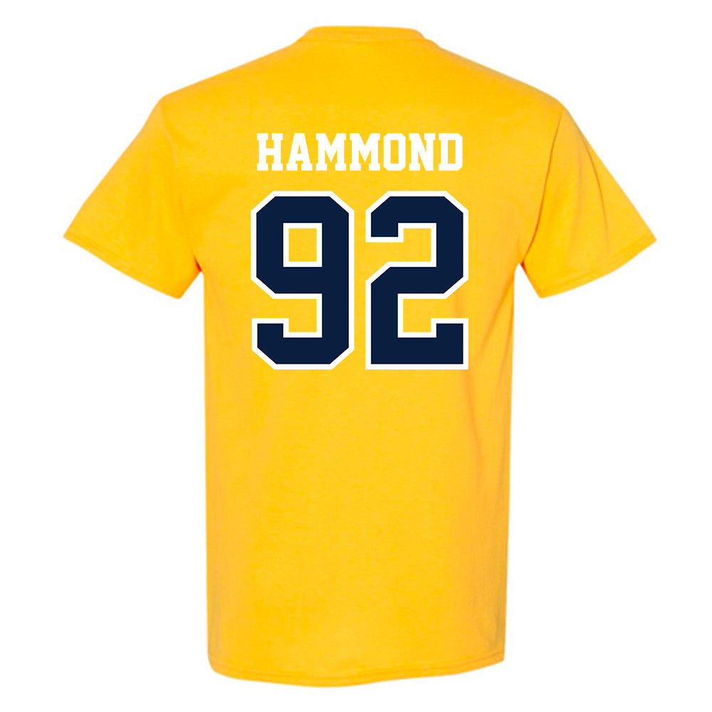 Michigan - NCAA Football : Ted Hammond - Classic Shersey T-Shirt-1
