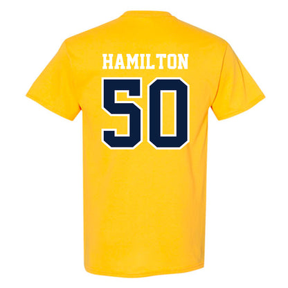Michigan - NCAA Football : Luke Hamilton - Classic Shersey T-Shirt-1
