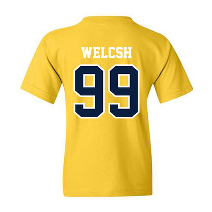Michigan - NCAA Men's Lacrosse : Jack Welcsh - Classic Shersey Youth T-Shirt-1
