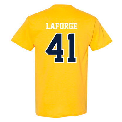 Michigan - NCAA Men's Lacrosse : Lucas Laforge - Classic Shersey T-Shirt-1