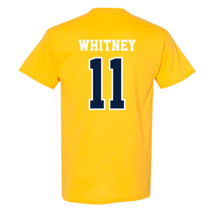 Michigan - NCAA Men's Lacrosse : Mason Whitney - Classic Shersey T-Shirt-1