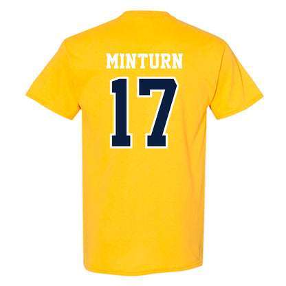 Michigan - NCAA Women's Lacrosse : Megan Minturn - Classic Shersey T-Shirt-1