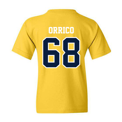 Michigan - NCAA Men's Ice Hockey : Josh Orrico - Classic Shersey Youth T-Shirt-1
