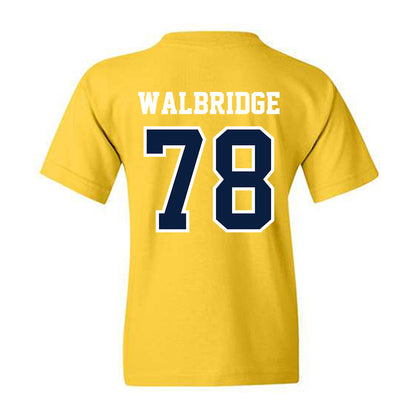 Michigan - NCAA Football : Marky Walbridge - Classic Shersey Youth T-Shirt-1