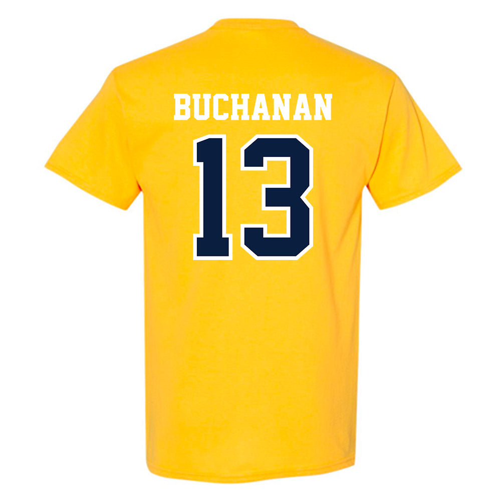Michigan - NCAA Football : JJ Buchanan - Classic Shersey T-Shirt-1