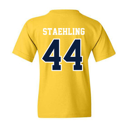 Michigan - NCAA Football : Nathaniel Staehling - Classic Shersey Youth T-Shirt-1
