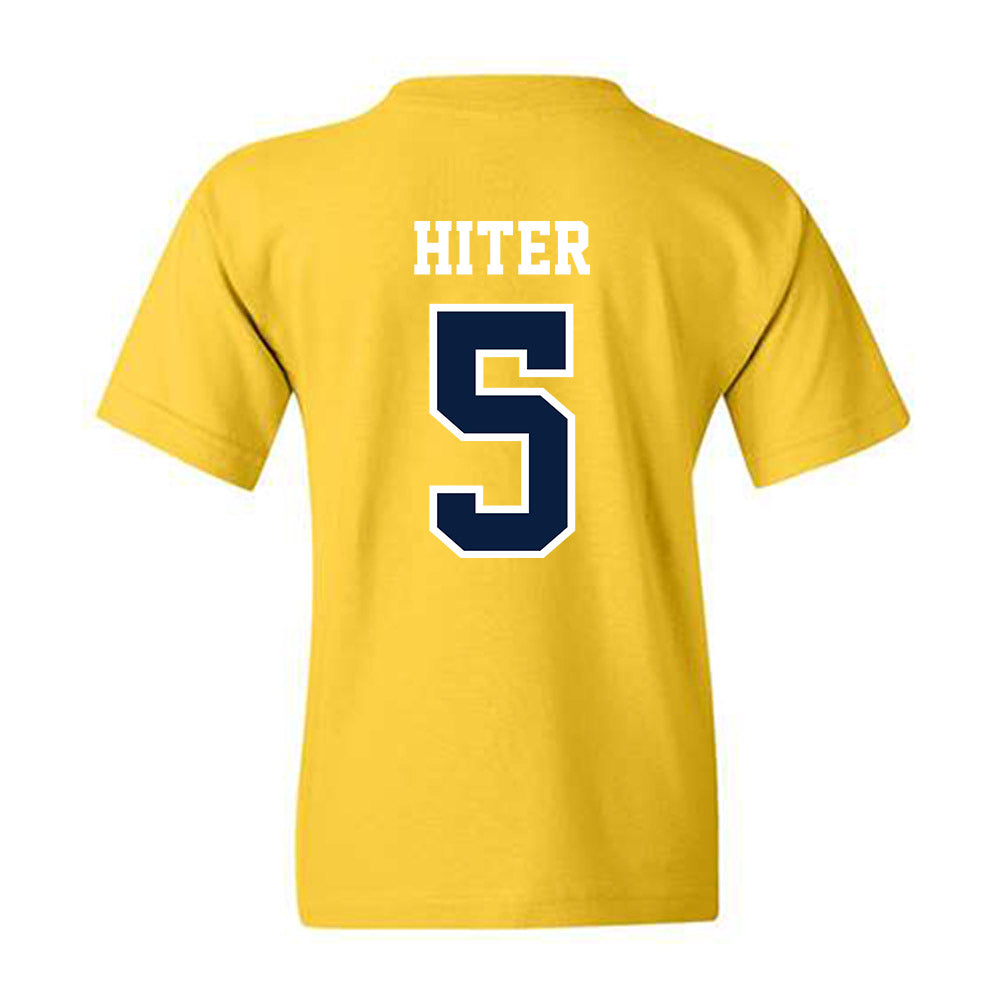 Michigan - NCAA Football : Savion Hiter - Classic Shersey Youth T-Shirt-1