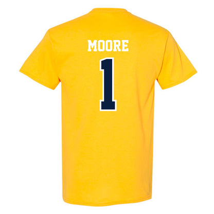 Michigan - NCAA Football : Rod Moore - Classic Shersey T-Shirt-1