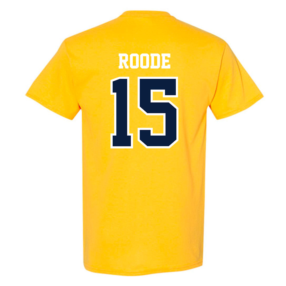 Michigan - NCAA Men's Lacrosse : Nick Roode - Classic Shersey T-Shirt-1