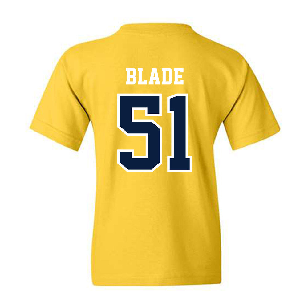 Michigan - NCAA Football : McHale Blade - Classic Shersey Youth T-Shirt-1