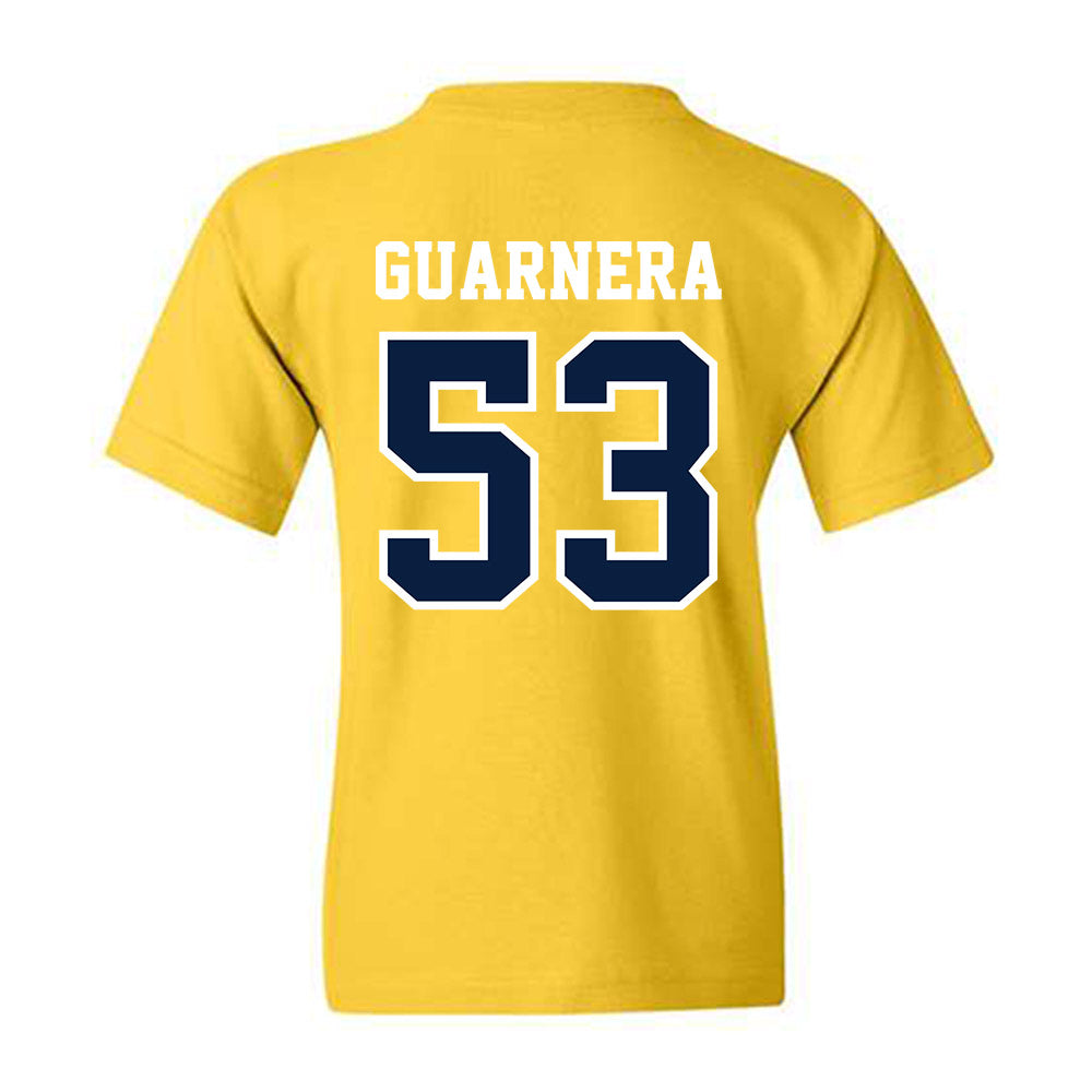 Michigan - NCAA Football : Jake Guarnera - Classic Shersey Youth T-Shirt-1
