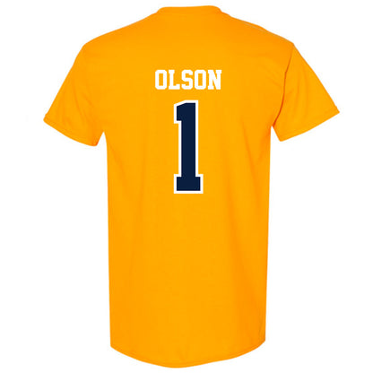 Michigan - NCAA Women's Basketball : Olivia Olson - Classic Shersey T-Shirt-1