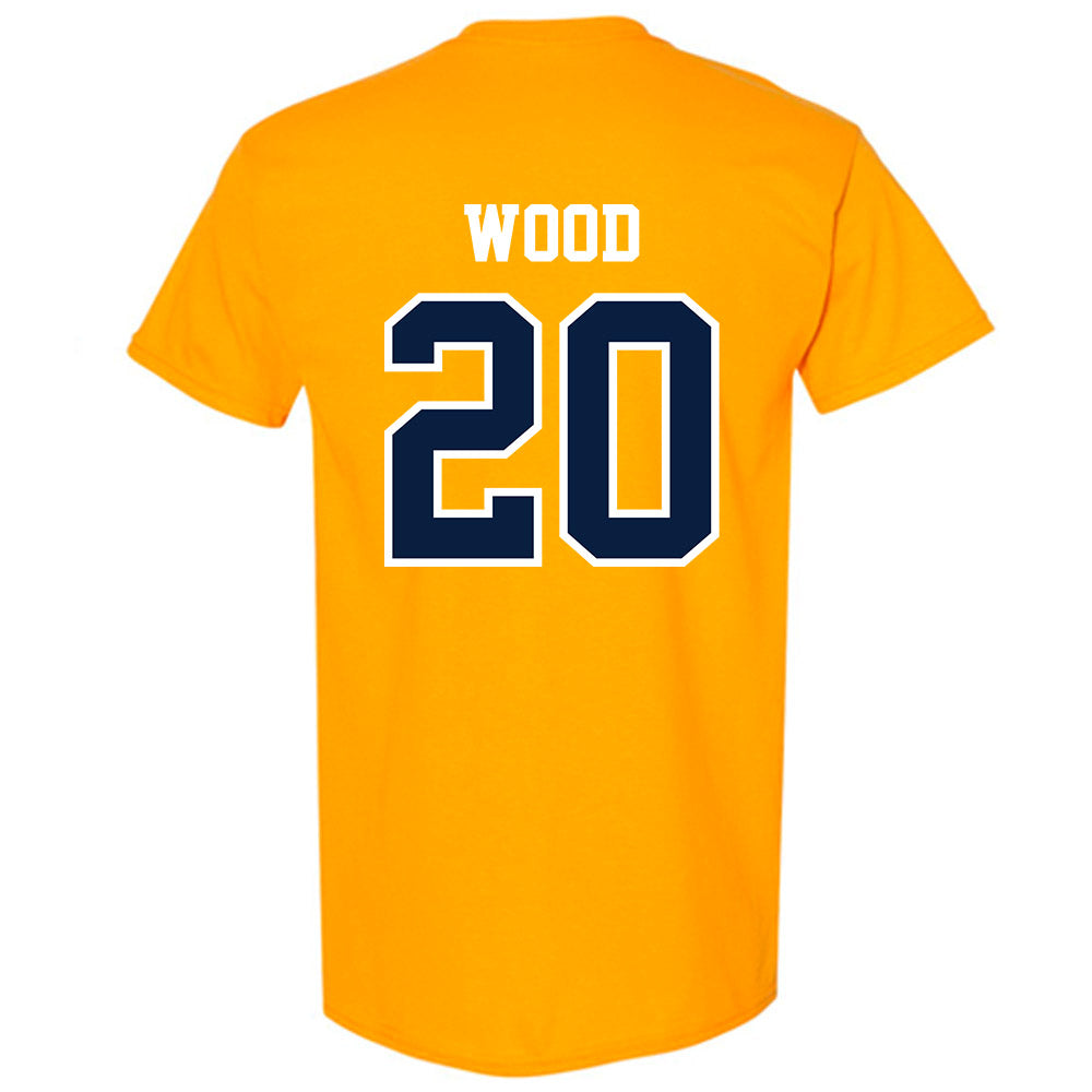 Michigan - NCAA Men's Soccer : Ethan Wood - Classic Shersey T-Shirt-1