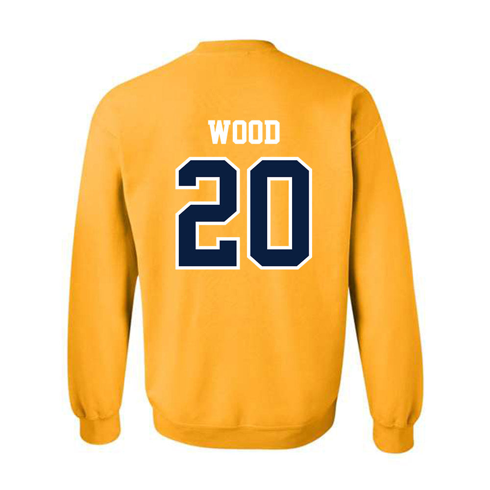 Michigan - NCAA Men's Soccer : Ethan Wood - Classic Shersey Crewneck Sweatshirt-1
