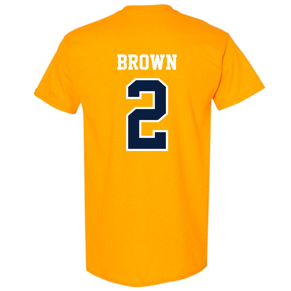 Michigan - NCAA Women's Basketball : Macy Brown - Classic Shersey T-Shirt-1