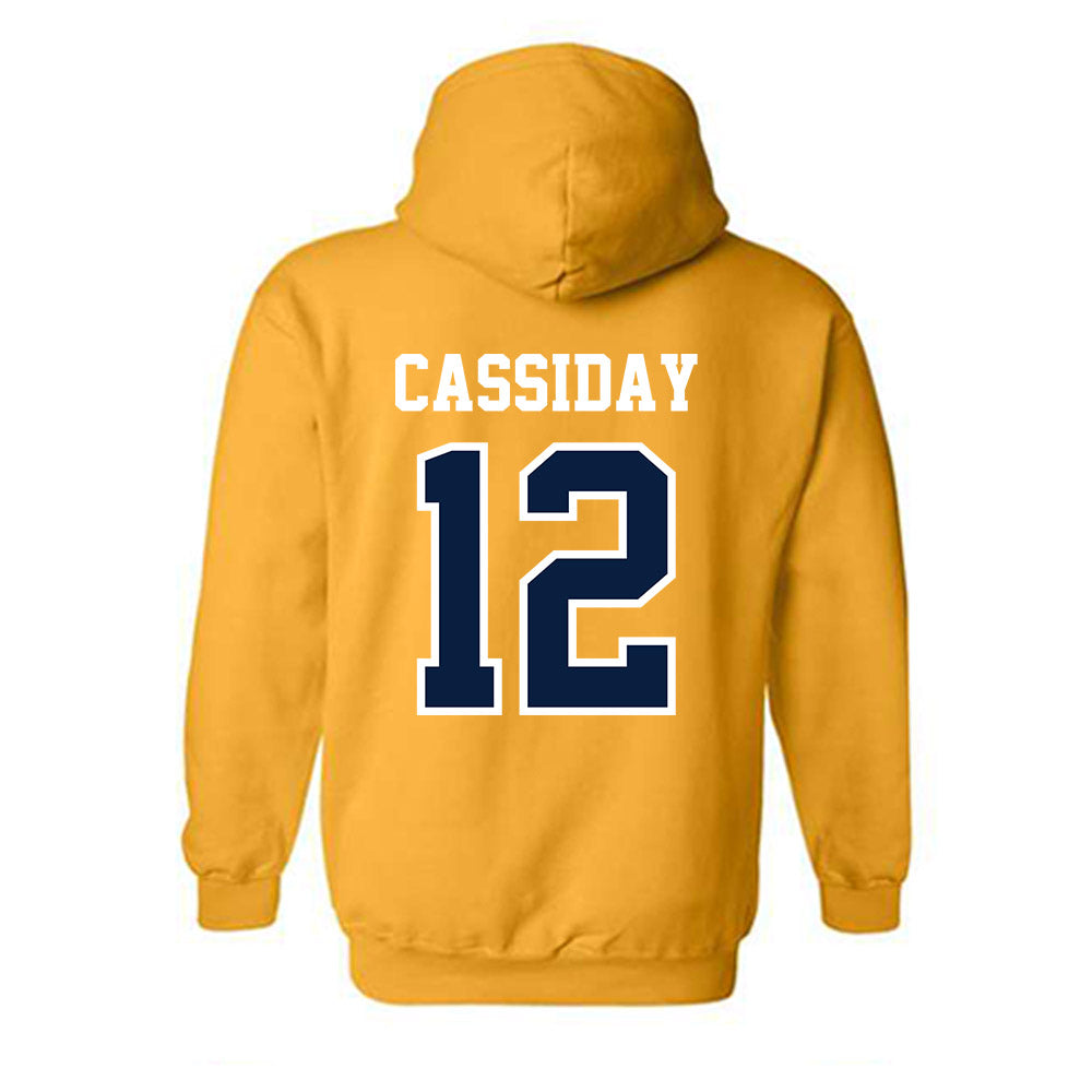 Michigan - NCAA Men's Soccer : Nicholas Cassiday - Classic Shersey Hooded Sweatshirt-1