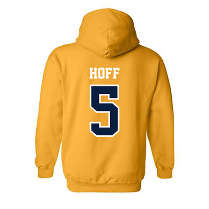 Michigan - NCAA Men's Soccer : Jens Hoff - Classic Shersey Hooded Sweatshirt-1