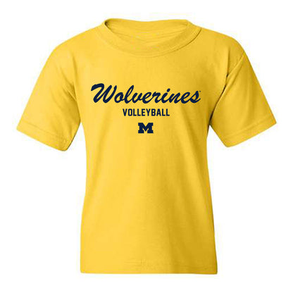 Michigan - NCAA Women's Volleyball : Carly Greskovics - Classic Shersey Youth T-Shirt-0