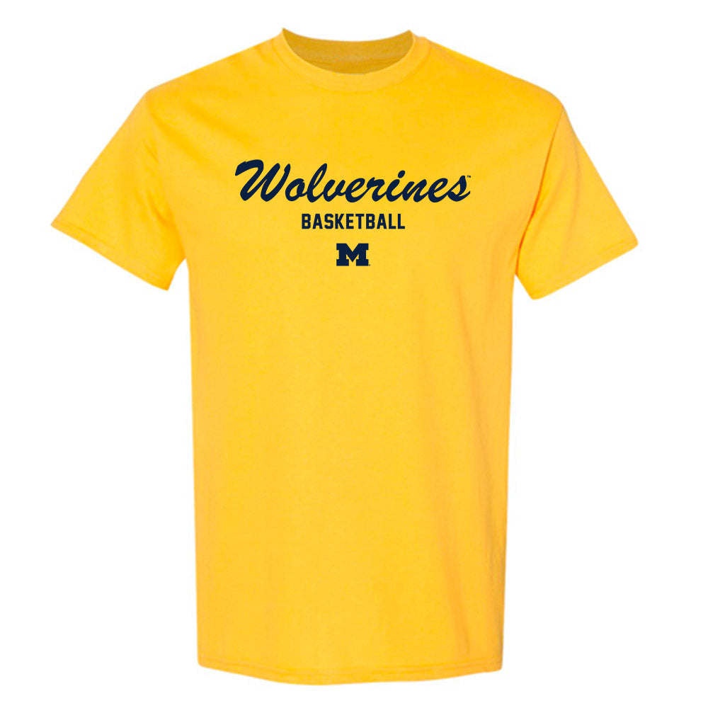 Michigan - NCAA Women's Basketball : Jessica Fields - Classic Shersey T-Shirt-0