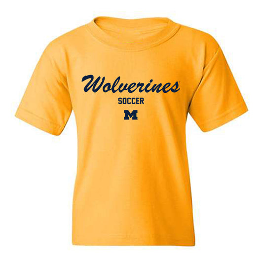 Michigan - NCAA Women's Soccer : Isabel Nino - Classic Shersey Youth T-Shirt-0