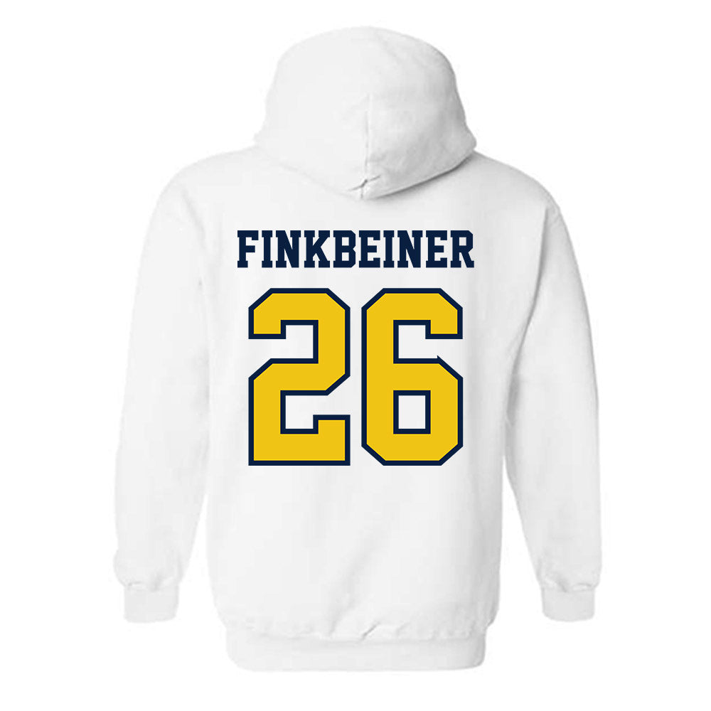 Michigan - NCAA Baseball : Tyler Finkbeiner - Classic Shersey Hooded Sweatshirt-1