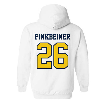 Michigan - NCAA Baseball : Tyler Finkbeiner - Classic Shersey Hooded Sweatshirt-1