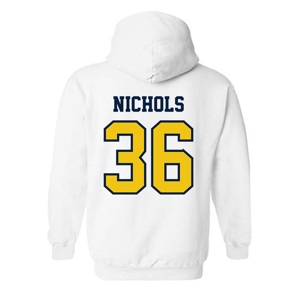 Michigan - NCAA Football : Joshua Nichols - Classic Shersey Hooded Sweatshirt-1